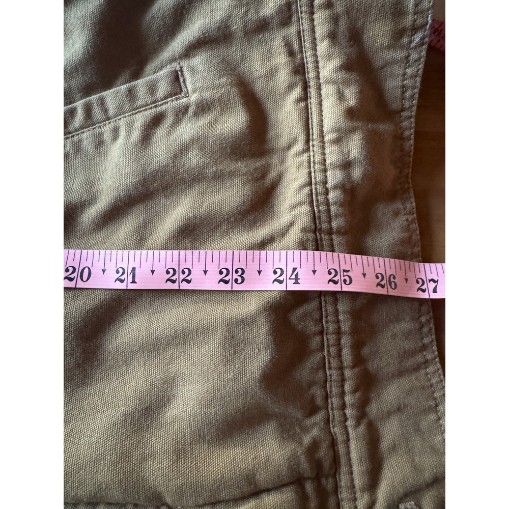 Sullen Art Collective Brown Survivalist Duck Canvas Jacket XL Black Hoodie *Flaw - Picture 10 of 10